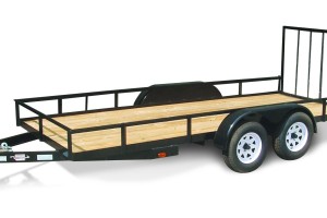 Hooper 6'6" x 16' 2 Axle Landscape Trailer